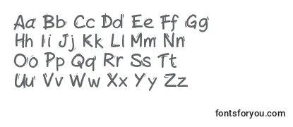 Handylinedfont Font