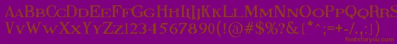 More about FineBlackboard Font FineBlackboard Font – Brown Fonts on Purple Background