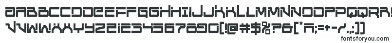 Шрифт Unitedplanetscond – шрифты Метро