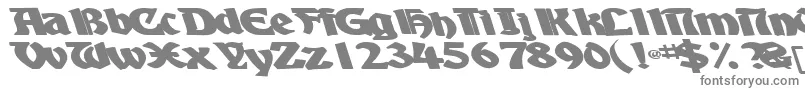BoyhooddriveBold-Schriftart – Graue Schriften
