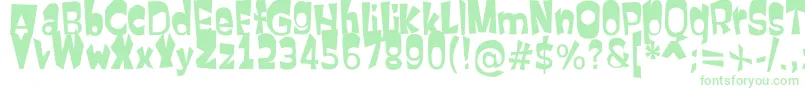 Więcej informacji o czcionce Firstatt Czcionka Firstatt – zielone czcionki