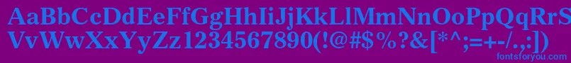 More about GazetteltstdBold Font GazetteltstdBold Font – Blue Fonts on Purple Background