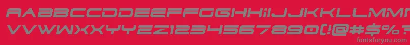 Police Dodger3semital – polices grises sur fond rouge