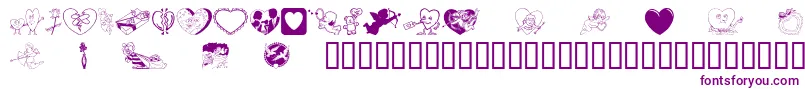 LuvyaBabe Font – Purple Fonts
