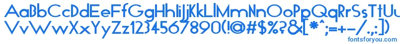 Подробнее о шрифте GloBold Шрифт GloBold – синие шрифты