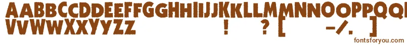 ZhukovZippo Font – Brown Fonts