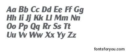 CleargothicserialXboldItalic Font