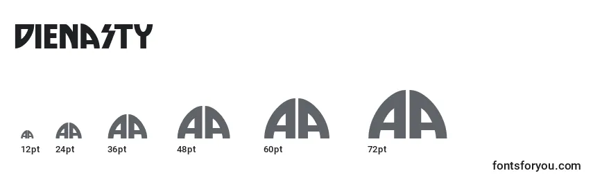 Dienasty Font Sizes