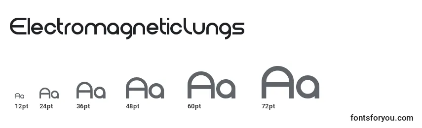 ElectromagneticLungs Font Sizes