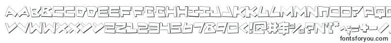 QuakeShake3D Font – Unusual Fonts
