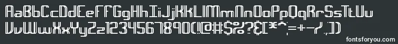 Intersec Font – White Fonts