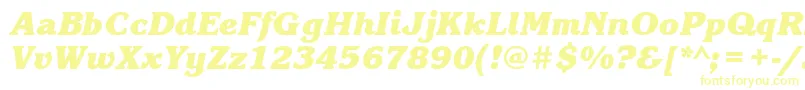 KorinnablackgttBolditalic Font – Yellow Fonts