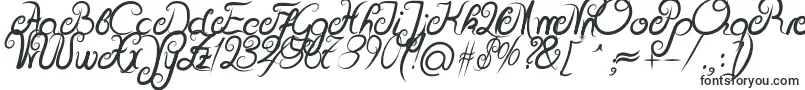 Шрифт DeliciousCurlsBold – американские шрифты