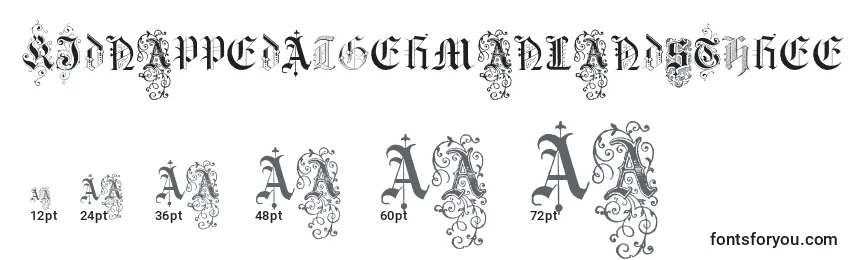 KidnappedAtGermanLandsThree Font Sizes