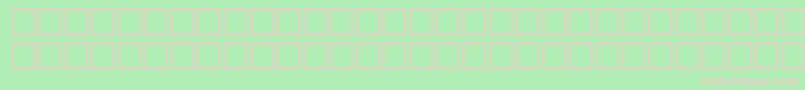 fuente EgyptoheavyRegular – Fuentes Rosadas Sobre Fondo Verde