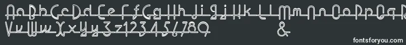 Lostwages Font – White Fonts