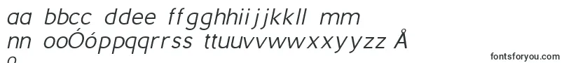 fuente BerlinItalic – fuentes polaca