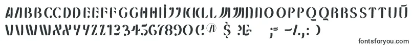 Шрифт Mklungerfs – шрифты для Adobe