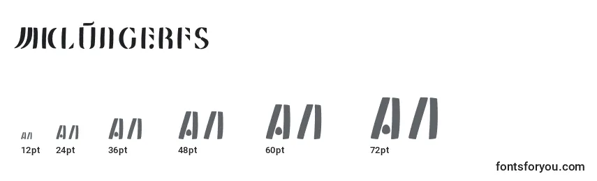 Mklungerfs Font Sizes