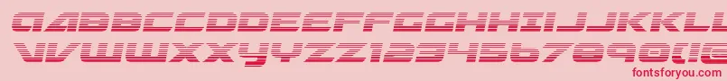 Graymalkingrad Font – Red Fonts on Pink Background