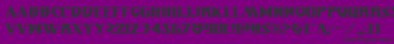 Eternalknight Font – Black Fonts on Purple Background