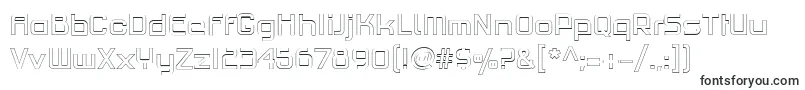 PfhaussquareproLightoutline Font – Fonts for Mac