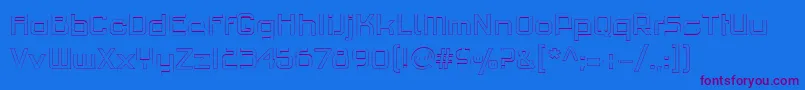 More about PfhaussquareproLightoutline Font PfhaussquareproLightoutline Font – Purple Fonts on Blue Background