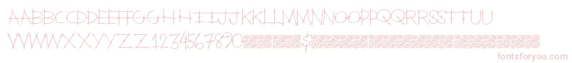 Heavengate-Schriftart – Rosa Schriften