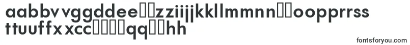 Czcionka AFuturaortoBold – uzbeckie czcionki