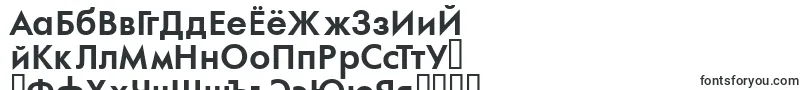 Czcionka AFuturaortoBold – tadżyckie czcionki