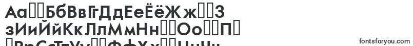 フォントAFuturaortoBold – タタール文字