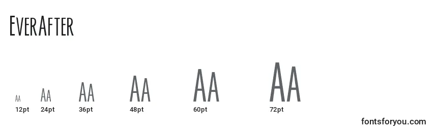 EverAfter Font Sizes