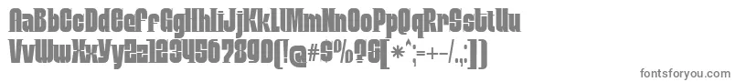 MobleyserifCondensed-Schriftart – Graue Schriften auf weißem Hintergrund