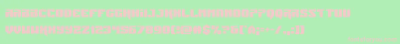 Jumperscond Font – Pink Fonts on Green Background