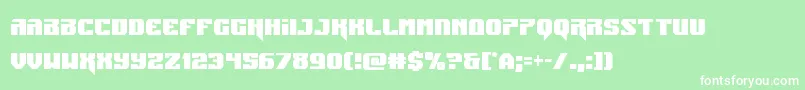 Jumperscond Font – White Fonts on Green Background