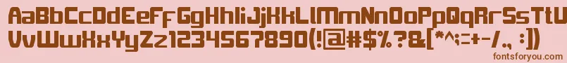 En savoir plus sur la police LoveIsAttention Police LoveIsAttention – polices brunes sur fond rose
