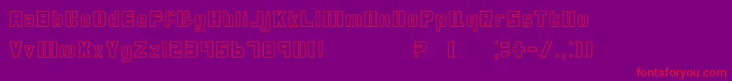 More about BioDisc Font BioDisc Font – Red Fonts on Purple Background