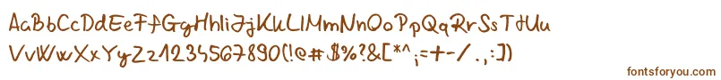 More about Chabinho2008V2 Font Chabinho2008V2 Font – Brown Fonts