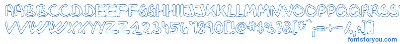 KlausjH Font – Blue Fonts