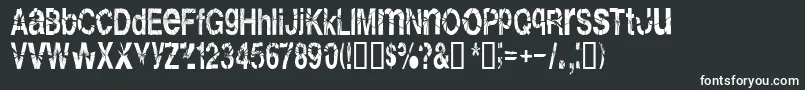 Shatterboxx Font – White Fonts
