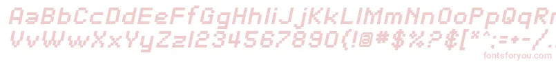 SfPixelateBoldOblique Font – Pink Fonts