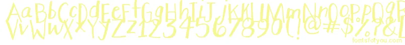 StretchyPants Font – Yellow Fonts