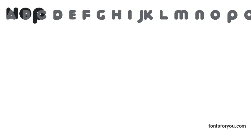 Fuente Ihop - alfabeto, números, caracteres especiales