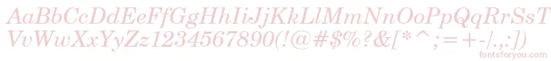 CenturySchoolbookItalicBt Font – Pink Fonts