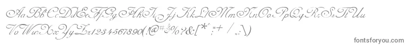 CelesteNormal Font – Gray Fonts on White Background