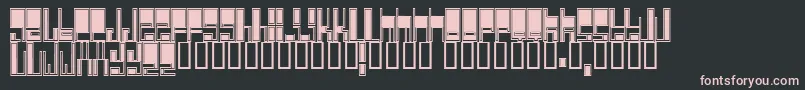 Cyberjim Font – Pink Fonts on Black Background