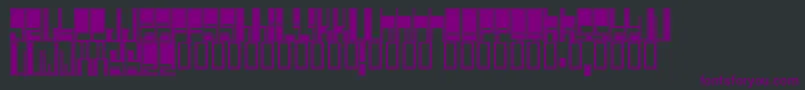 Cyberjim Font – Purple Fonts on Black Background