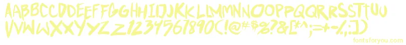 PunkboyTbs Font – Yellow Fonts