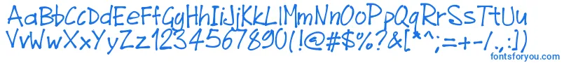 Pwjunefont Font – Blue Fonts