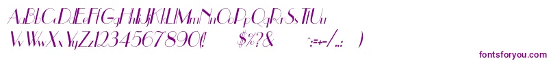 UppeaThItalic Font – Purple Fonts